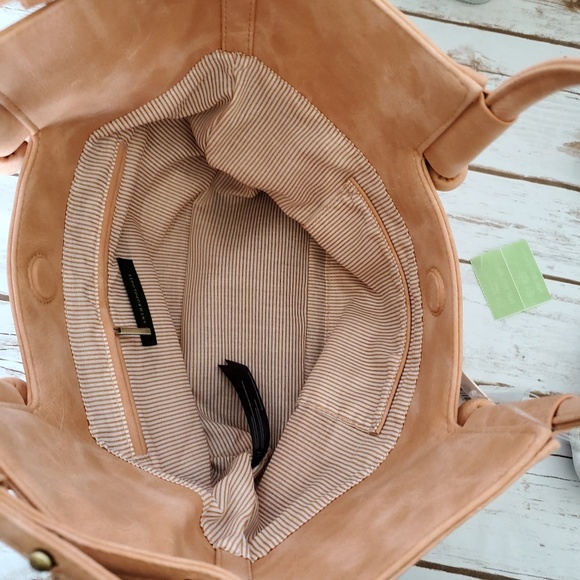 NWT | Anthropologie Kaitlyn Knotted Tote - Rose - Picture 7 of 8